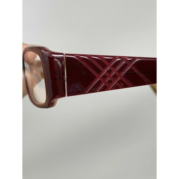 Burberry Eyeglasses B2043 3075 Frames 50 [] 15 130 Italy Flex Hinges - Picture 5 of 12